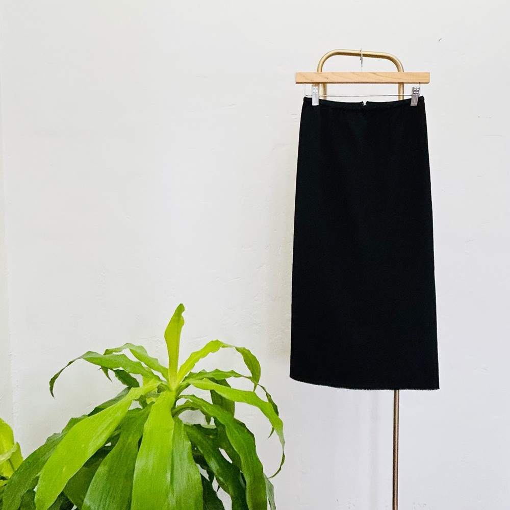 Isabel Marant Black Wool Pencil Skirt - Small/EU36